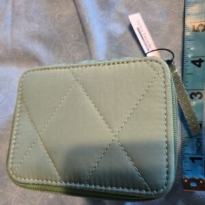 Vera Bradley Quilted Travel Bag in Light Green